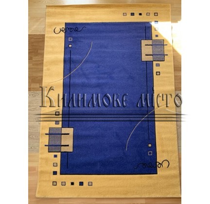 Синтетичний килим FRISE-VREZANNY 3127A BLUE - высокое качество по лучшей цене в Украине.